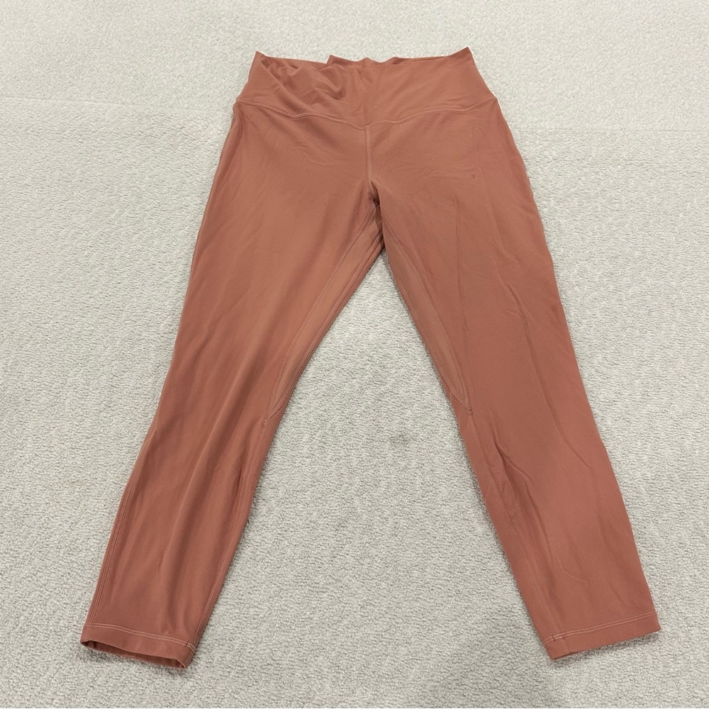 Lululemon Align High-Rise Pant 25 inch Women’s Size 12 light orange